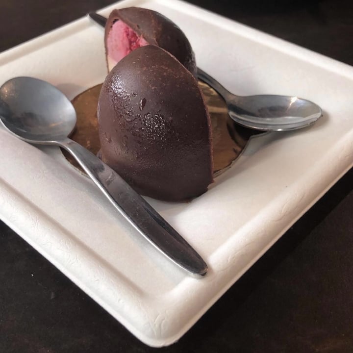 photo of Grezzo Raw Chocolate Emblema al Lampone shared by @teslainahappyplace01 on  13 Mar 2022 - review