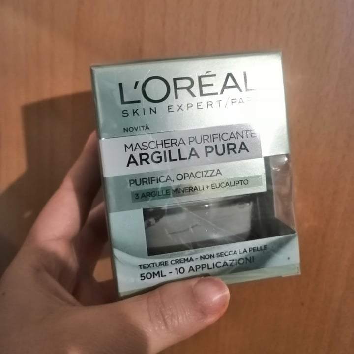 photo of L’Oréal PARiS Maschera detox argilla pura shared by @stefyqwert1 on  15 Jun 2022 - review