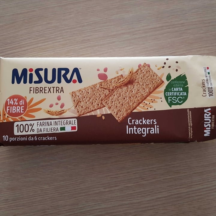 photo of Misura Crackers Integrali - FIBREXTRA shared by @laramengato on  13 Apr 2022 - review