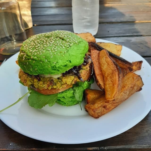 「Hamburguesa Dance」の料理の写真