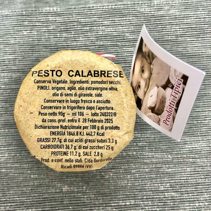 review photo of lo bianco pesto calabrese shared by @lauraferro on 05 Dec 2022 - review