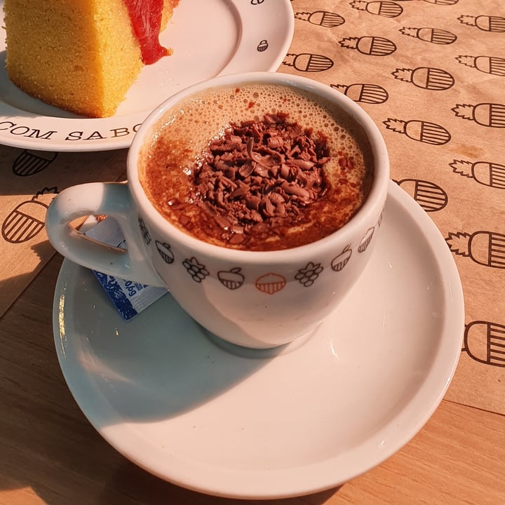 photo of La Fruteria Cappuccino Vegano shared by @tati8r on  26 Jul 2021 - review