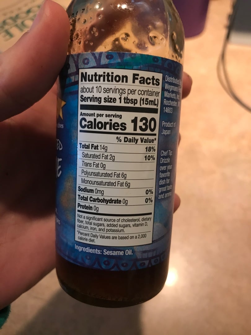 Wegmans Sesame Oil Reviews abillion