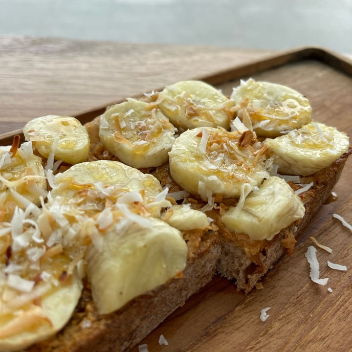 photo of The Social Space - Marina One Toasted Banana + Peanut Butter Toast shared by @ina-n on  08 Oct 2022 - review