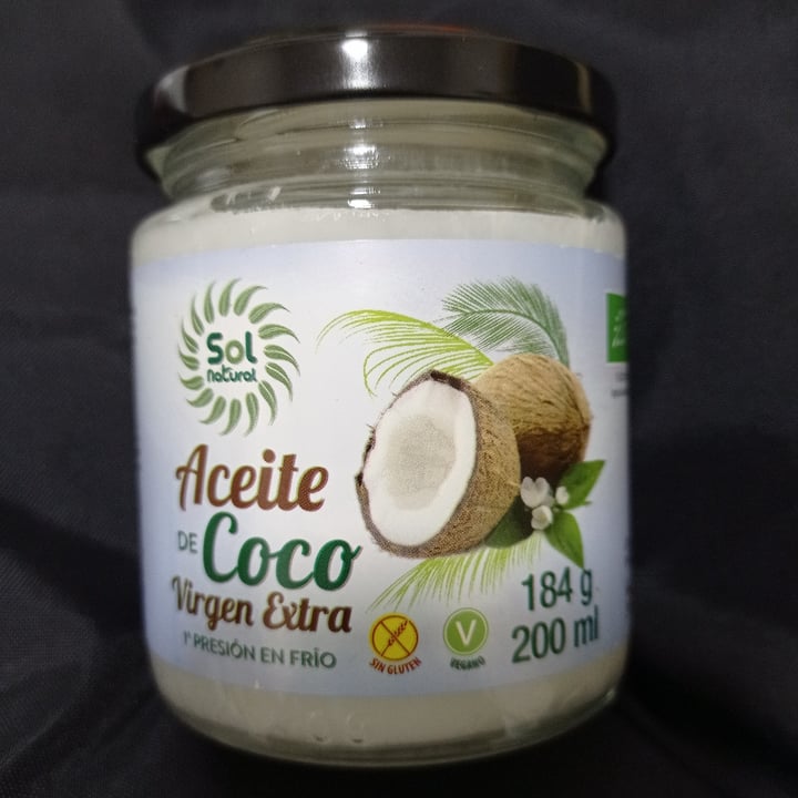 photo of Sol Natural Aceite De Coco Virgen Extra shared by @isabeletta on  29 Dec 2020 - review