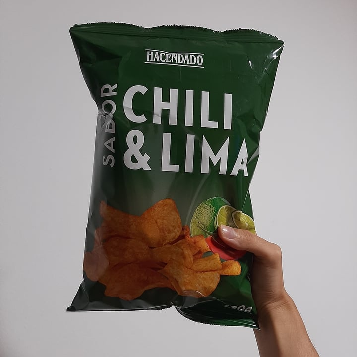 photo of Hacendado Patatas Fritas sabor Chili & Lima shared by @alexandramp on  29 Mar 2021 - review