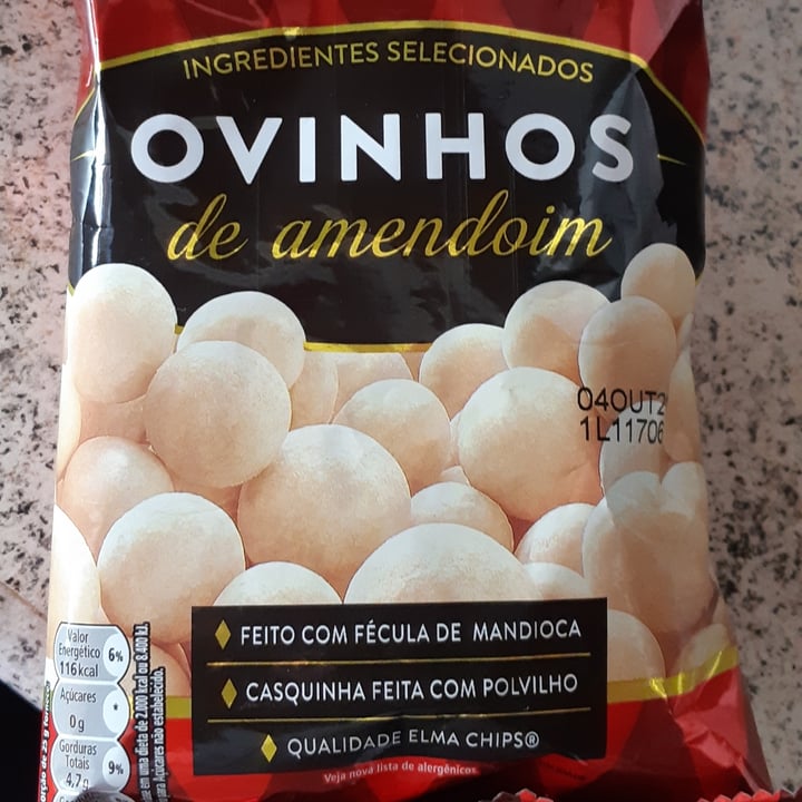 photo of Elma Chips Ovinhos de amendoim shared by @gi0v4na on  15 Jul 2021 - review