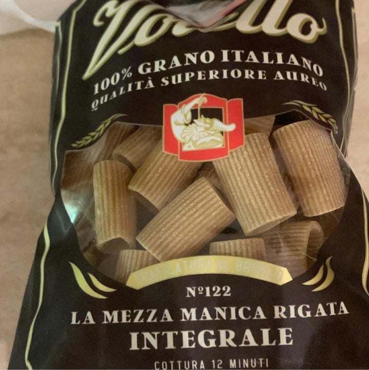 photo of Voiello N° 122 - La mezza manica rigata shared by @vittorioveg on  20 Nov 2022 - review