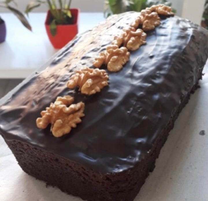 review photo of Vainilla Pastelería Vegana Budin De Chocolate, Arandanos Y Nuez shared by @sofignzalez on 01 Dec 2019 - review