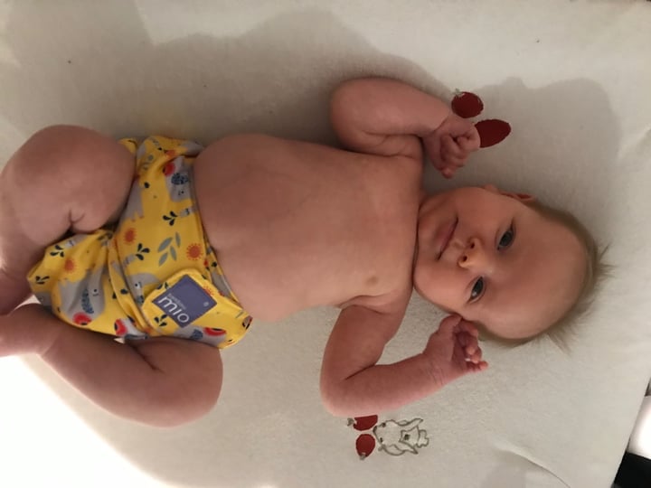 review photo of Bambino Mio Miosolo all-in-one reusable nappy shared by @vegansuttonmama on 18 Apr 2020 - review