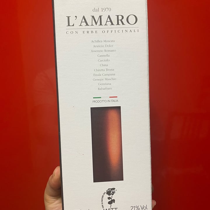 photo of Witt Italia Spa Amaro alle erbe shared by @smeaumi on  27 Jun 2022 - review