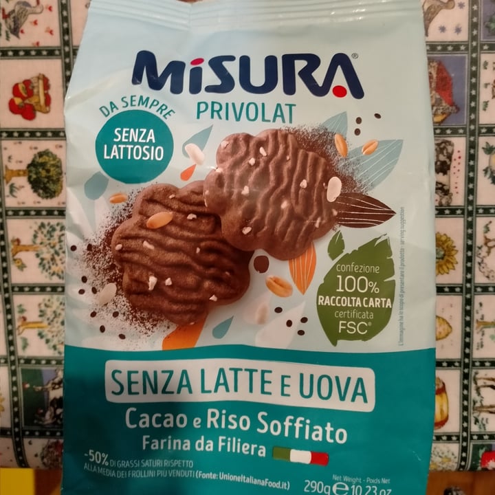 photo of Misura Biscotti Cacao e Riso Soffiato shared by @giulssss on  27 Jun 2022 - review