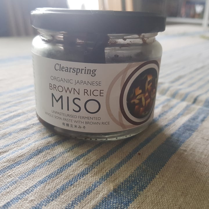 photo of Clearspring Brown rice Miso shared by @kerstin76 on  25 Jun 2021 - review