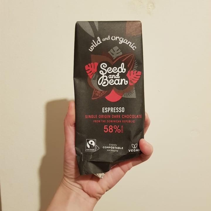 photo of Seed and Bean Espresso Single Origin Dark Chocolate shared by @marthsalt on  19 Oct 2020 - review