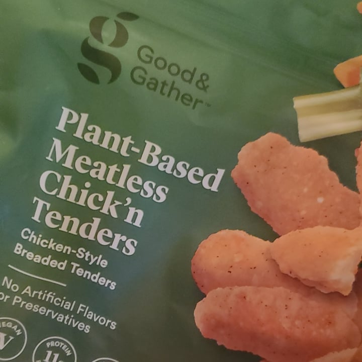 photo of Good & Gather Plant-Based Meatless Chick’n Tenders shared by @tsquared on  24 Jun 2021 - review