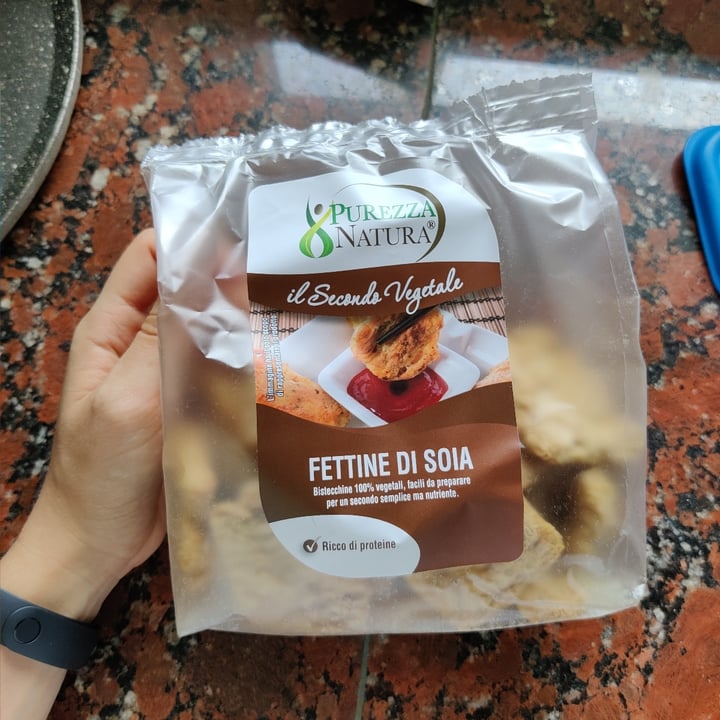 photo of Purezza natura Fettine di soia shared by @annabatt on  06 Jul 2022 - review