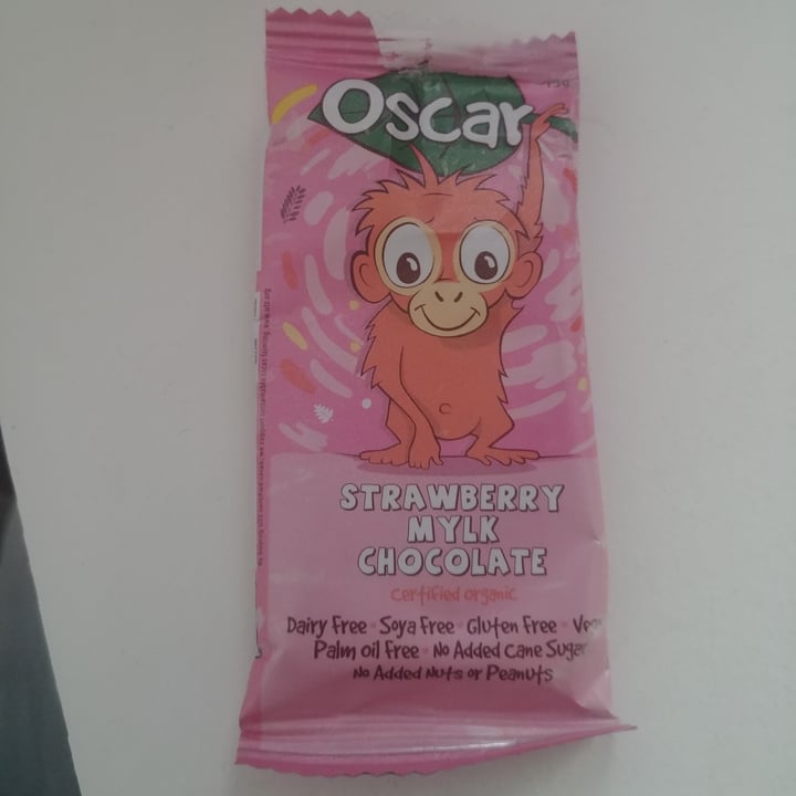 review photo of The Chocolate Yogi Oscar Strawberry Mylk Chocolate shared by @gracec on 02 Dec 2020 - review