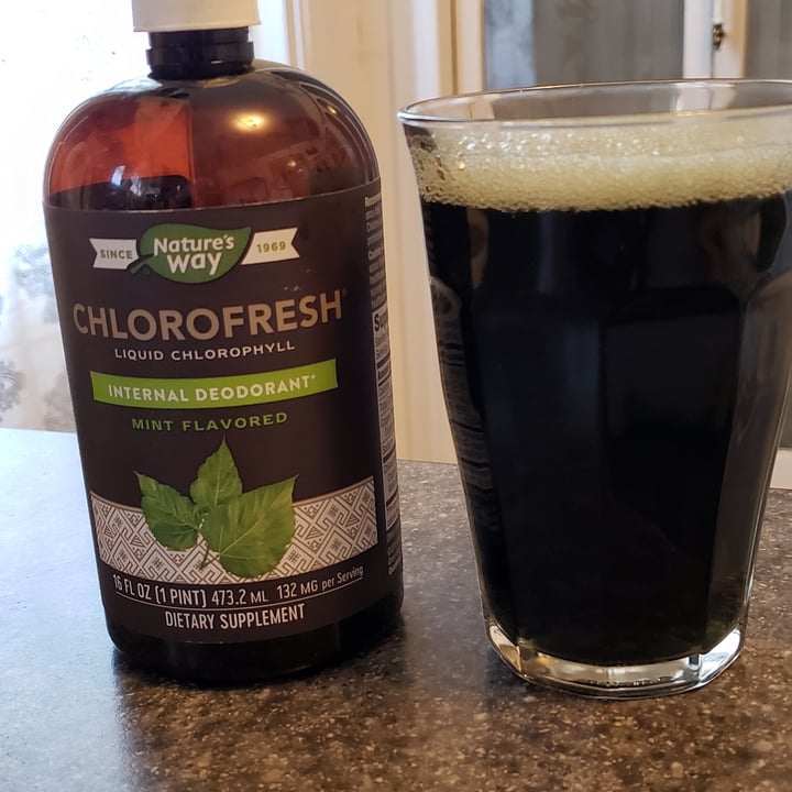 photo of Nature's Way Chlorophyll Drink shared by @vegangigi4ever on  02 Oct 2022 - review