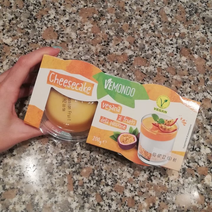 review photo of Vemondo Cheesecake Al Frutto Della Passione shared by @corinnaa on 25 Sep 2022 - review