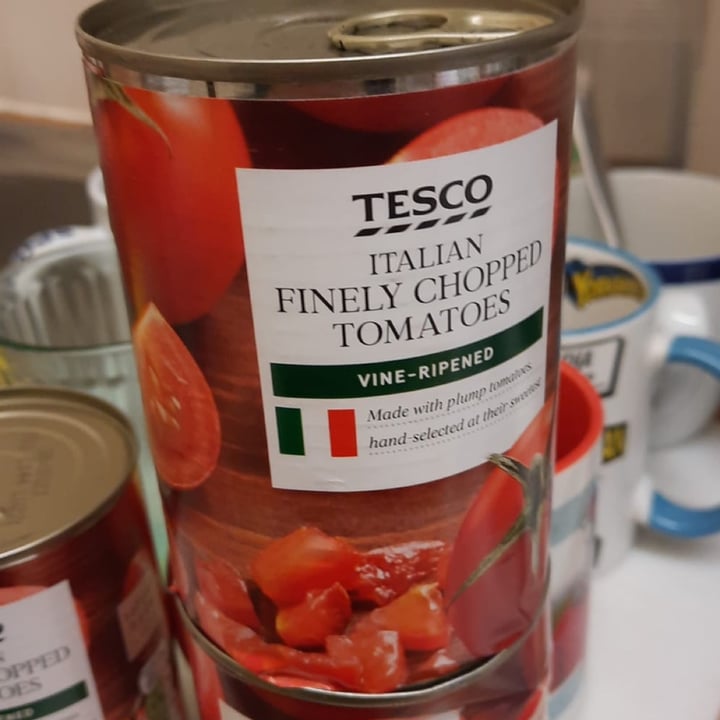 review photo of Tesco Italian chopped tomatoes shared by @malvinabeg on 29 Nov 2021 - review