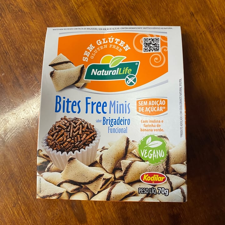 review photo of NaturalLife Bites free mini Sabor Brigadeiro shared by @jaqueestacomendo on 30 Jan 2022 - review