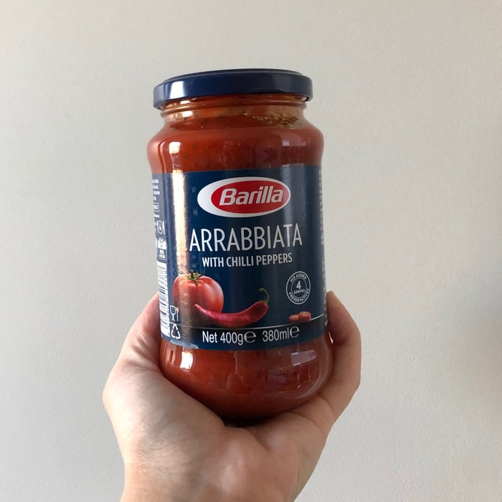 photo of Barilla Arrabbiata sauce shared by @aleecpt on  24 Dec 2020 - review
