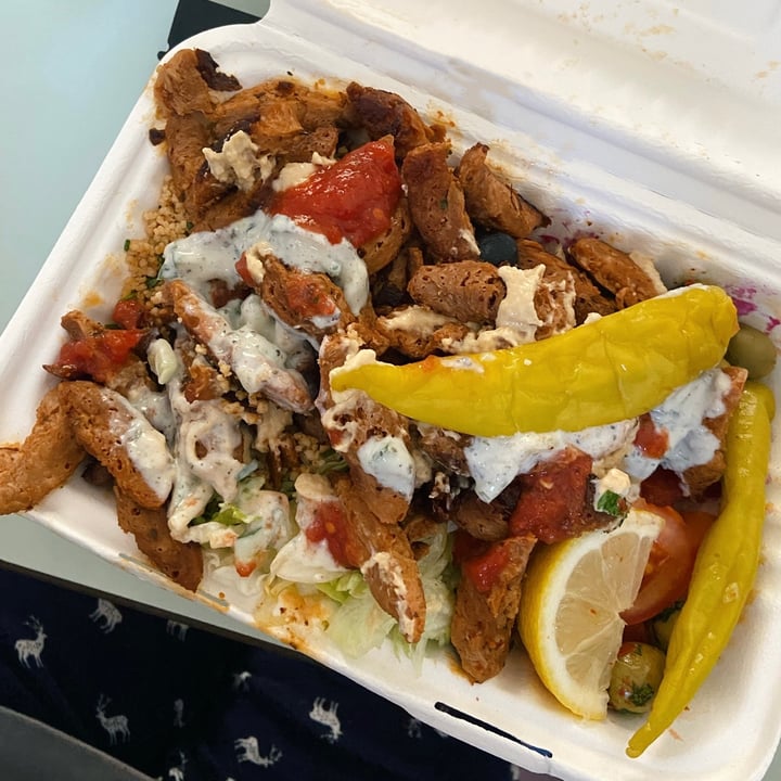 photo of What The Pitta Camden Döner Mezze Box shared by @alacoque on  31 Jan 2022 - review