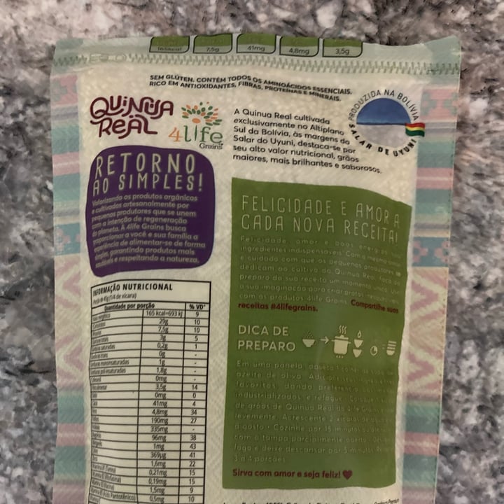 photo of Natural Health 4 Life Organic Quinoa Flakes shared by @nanamoreira on  09 Apr 2022 - review