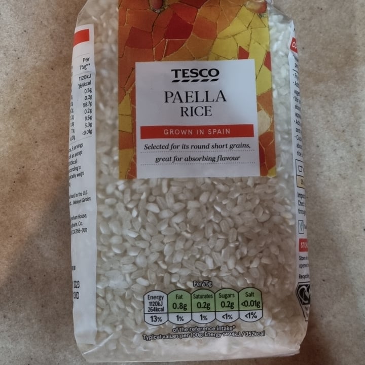 photo of Tesco Paella Rice shared by @luciamf on  12 Sep 2021 - review