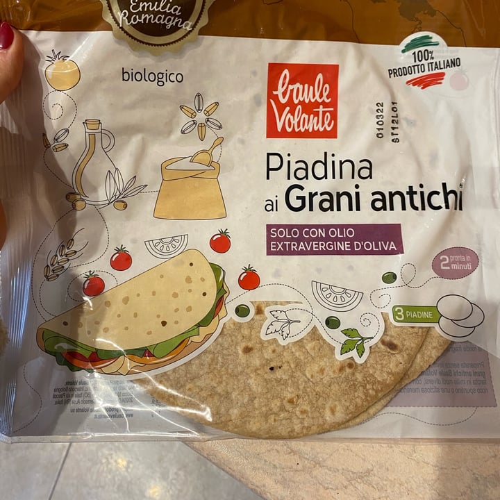 photo of Baule volante Piadina di grani antichi shared by @leandrarusso on  07 Jun 2022 - review