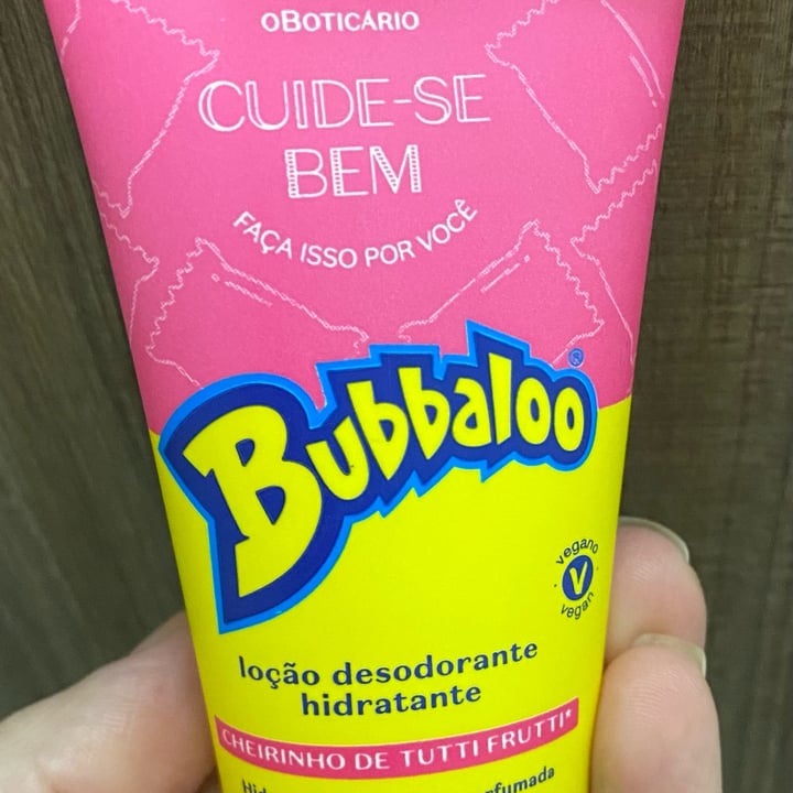 photo of O Boticário Creme cuide-se bem Bubbaloo shared by @denisewada on  07 May 2022 - review