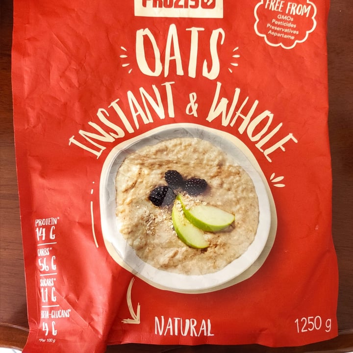 photo of Prozis Oats instant and whole shared by @nesquikbynight on  10 Mar 2022 - review