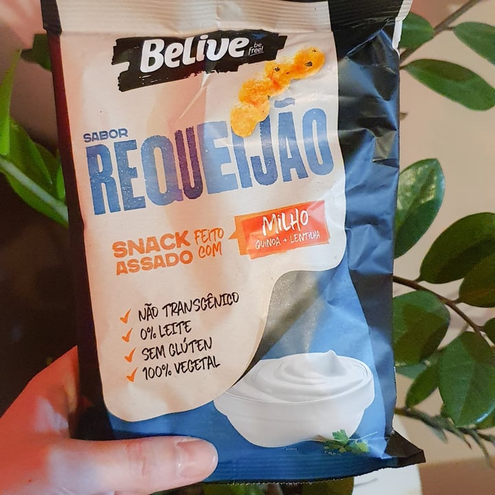 photo of Belive be free Snack assado sabor requeijão shared by @dudalmeida on  17 Sep 2021 - review