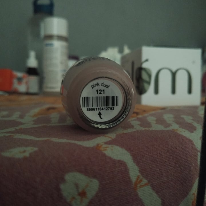 photo of Plum Plum Color Affair Nail Polish- Pink Dust 121 shared by @anjunj on  03 May 2022 - review