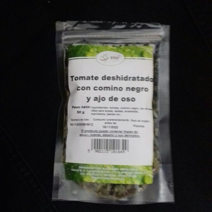photo of ViVio Tomate deshidratado shared by @elenabl on  14 Oct 2021 - review