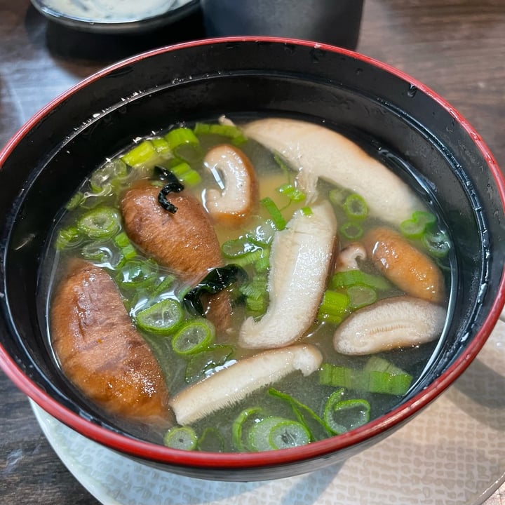 photo of Blue Sushi Sake Grill Miso soup shared by @sjnaturelover on  07 Feb 2022 - review