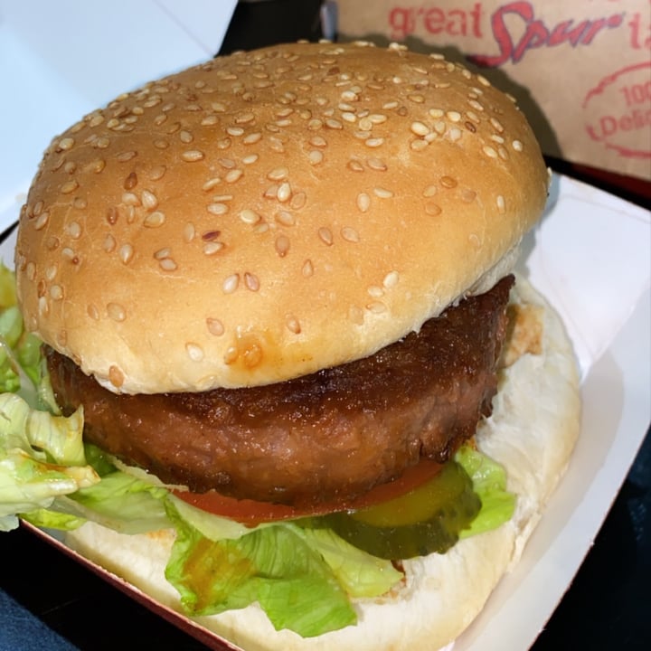 photo of Cajun Spur Steak Ranch Beyond Burger shared by @karaisvegan on  09 Sep 2020 - review