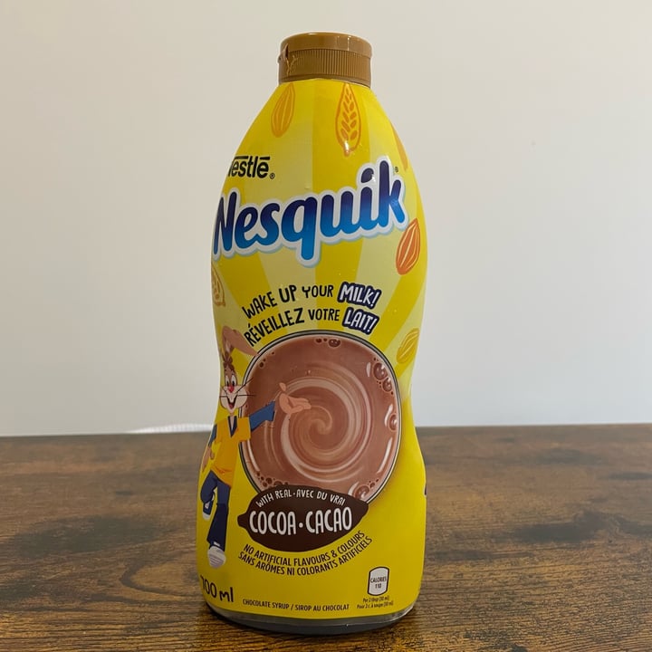 photo of Nestlé Nesquik Chocolate Syrup shared by @lulifante on  12 Oct 2022 - review