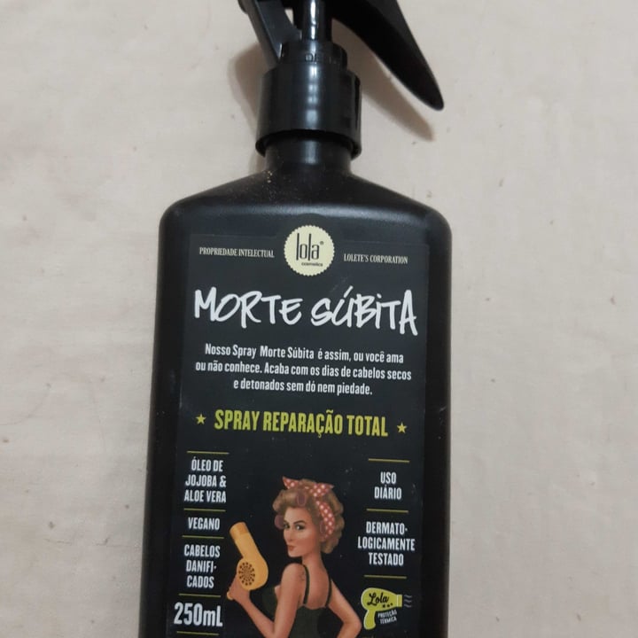 photo of Lola Cosmetics Morte Súbita Spray Reparação Total shared by @isabeladan18 on  27 Apr 2022 - review