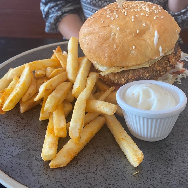 photo of Yavanna Mushroom and kimchi burger shared by @eloiseb on  14 Oct 2020 - review