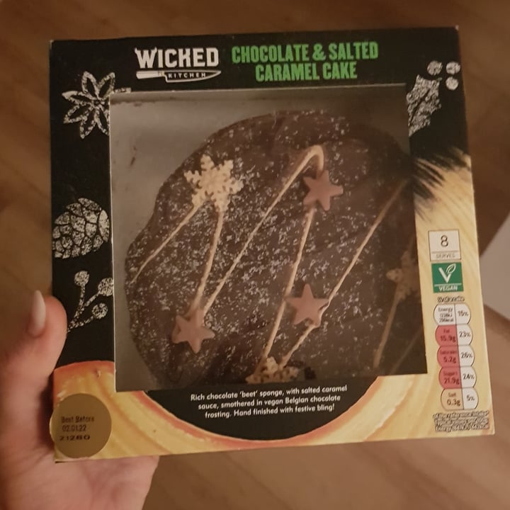 photo of Wicked Chocolate and salted caramel cake shared by @nikki-cola on  29 Dec 2021 - review