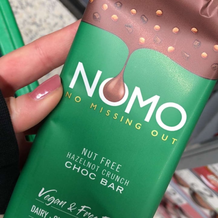 photo of NOMO Hazelnot Crunch Chocolate Large Bars shared by @courts26x on  08 Jun 2020 - review