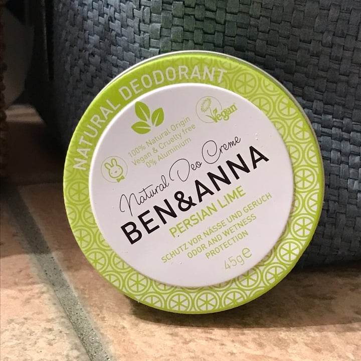 photo of Ben & Anna Deodorant In Pot shared by @cleogan on  01 Apr 2022 - review