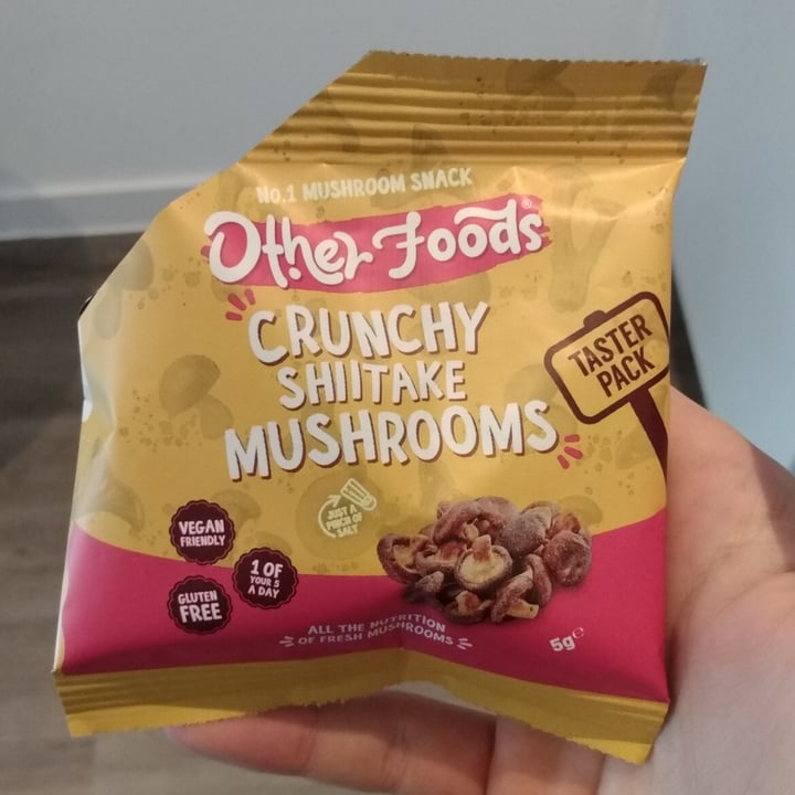 photo of Other Foods Crispy shiitake mushrooms shared by @thedappervegan on  12 Sep 2020 - review