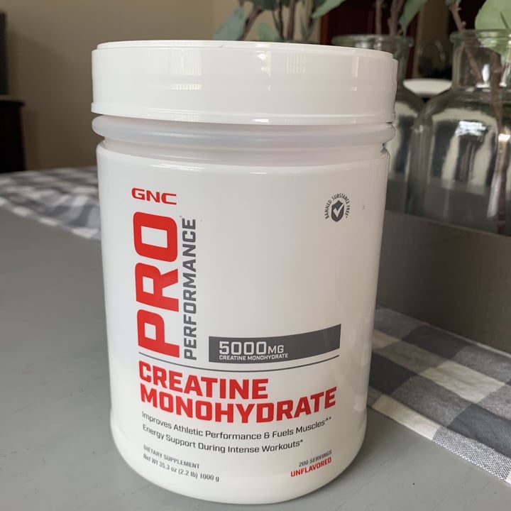 review photo of GNC ProPerformance Creatine Monohydrate shared by @lnovack on 30 Jun 2020 - review