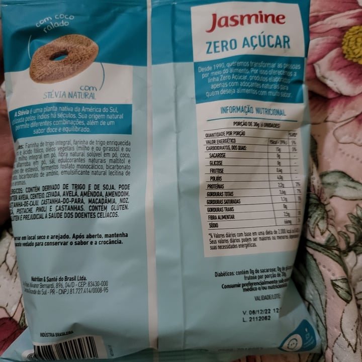 photo of Jasmine Biscoito Rosquinha De Côco shared by @rafaelasouzareis on  20 Jun 2022 - review