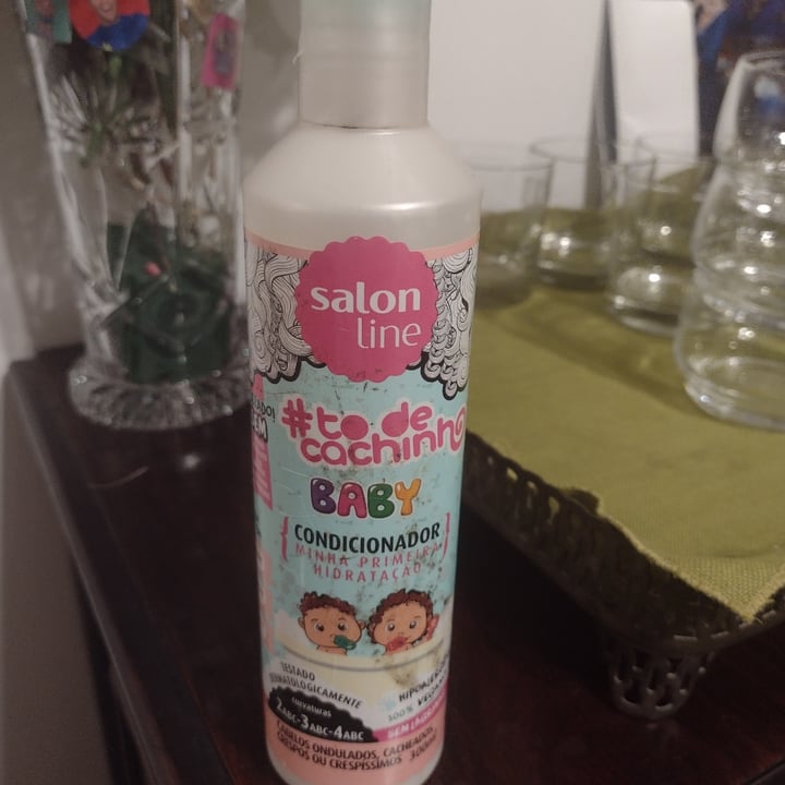 review photo of Salon line Tô de cachinho Condicionador Baby shared by @beluska2016 on 17 Apr 2022 - review