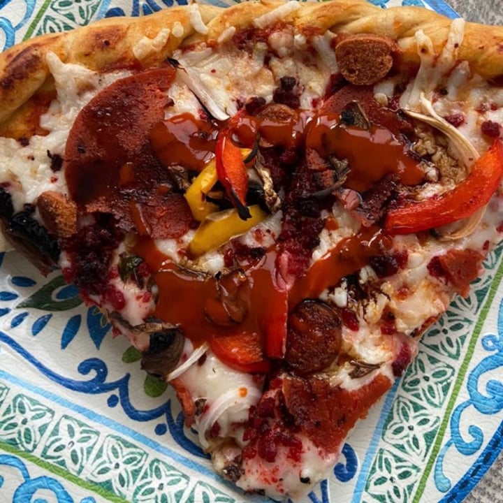 review photo of Veggino's Pizza Pizza Meatlesslovers shared by @ilse on 16 Feb 2021 - review