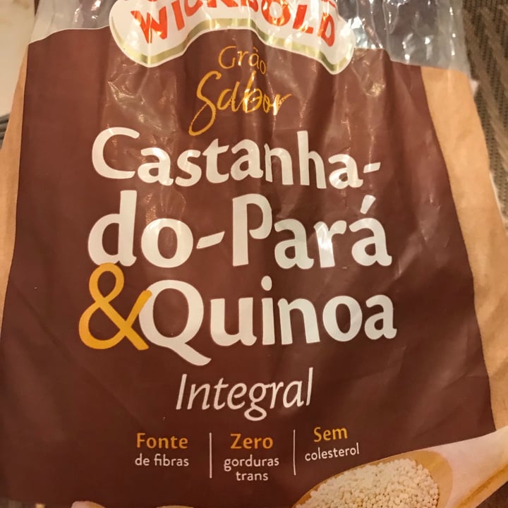 photo of Wickbold Pão de castanha-do-pará e quinoa shared by @danilocamarini on  27 Jul 2021 - review