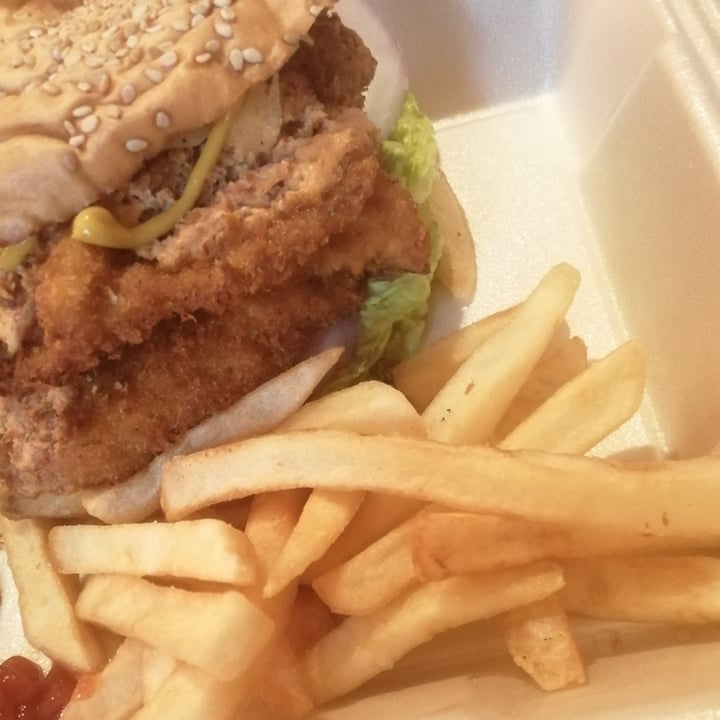 review photo of El vegano to go Hamburguesa de Setas shared by @3nriqueta on 16 Jun 2022 - review